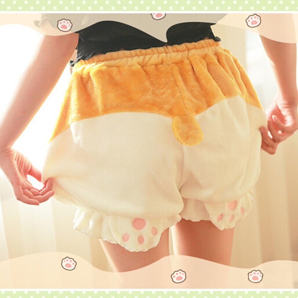BLESSI Women Cute Cartoon Summer Short Pumpkin Pants Casual Slim Elegant Shorts