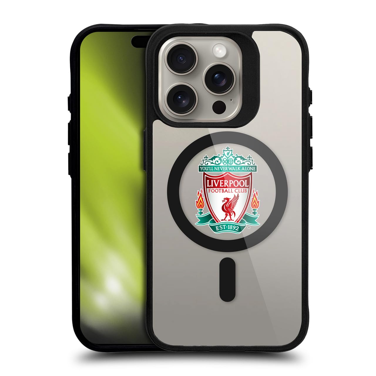 Coque Liverpool FC MagSafe iPhone 15 Pro antichoc Head Case Designs - 8