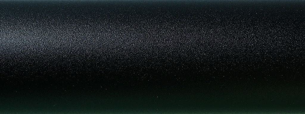TIBU Aluminium Rundrohr Ø 43 x 2 mm Schwarz eloxiert RAL 9005 Länge: 2000 mm / 200 cm / 2,0 m