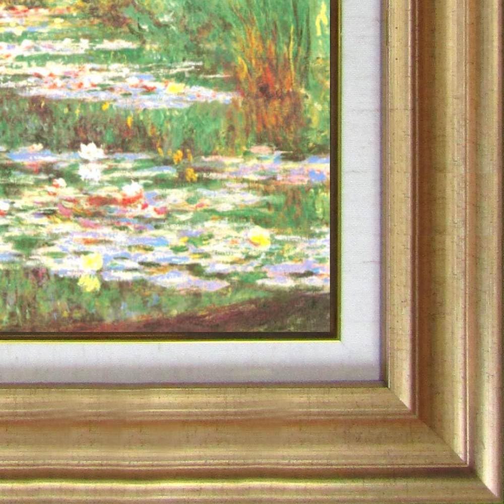 Amazon.co.jp: クロード・モネ 睡蓮 1899 F6号 複製画 風景画 世界の