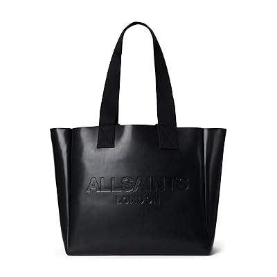 AllSaints Izzy Leather Tote Tote Handbags Black