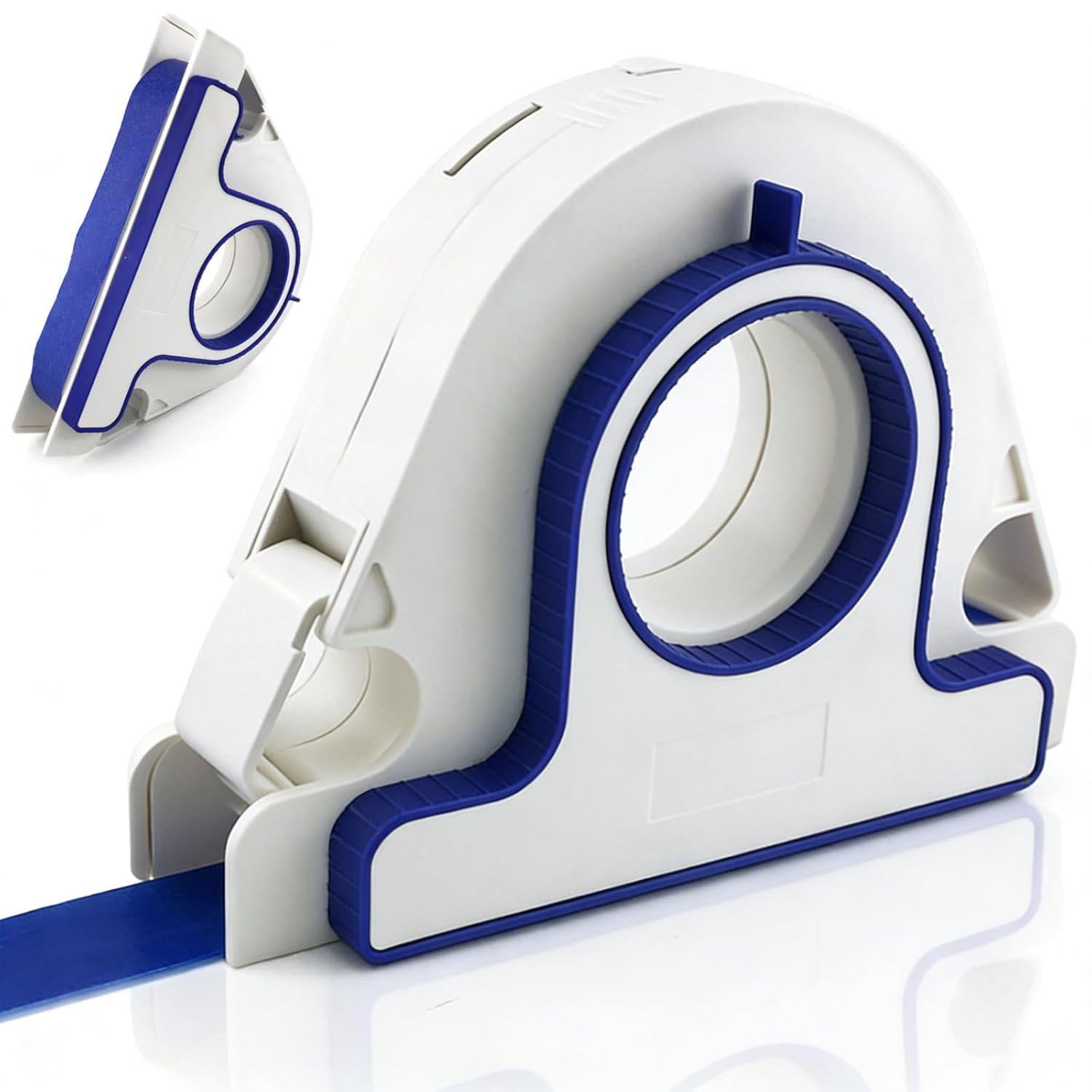 Painters Tape Applicator, Professional Paint Tape Dispenser with Scraper, Masking Paint Tape Applicator Set, Painters Tape Applicator Tool for Precise Trim, Windows and Door Frames (1PC)