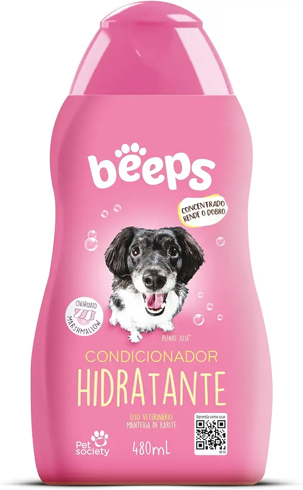 Beeps Condicionador Hidratante Para Cães e Gatos By Pet Society - 500 mL