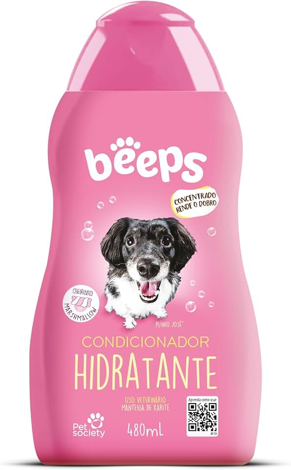 Beeps Condicionador Hidratante Para Cães e Gatos By Pet Society - 500 mL