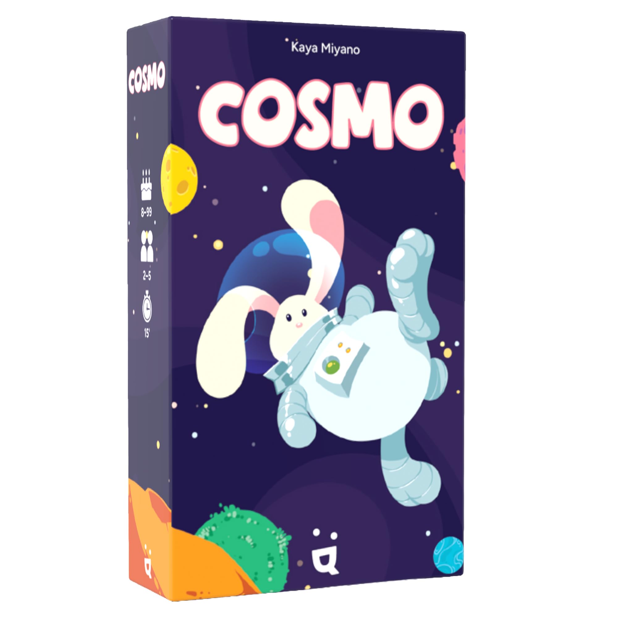 Helvetiq Cosmo Card Game - Fast Family Strategy Game, Ages 8+, 2-5 Players