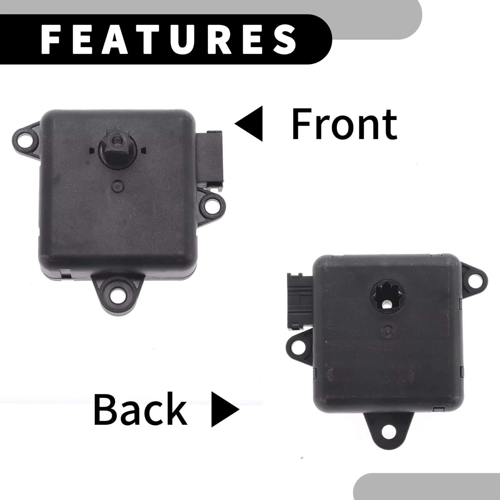 Attuatore Porta HVAC Compatibile con Saturn per Sky 2007-2010 HVAC Miscela Attuatore Riscaldatore Aria Porta Motore Ricambi Auto 10397102