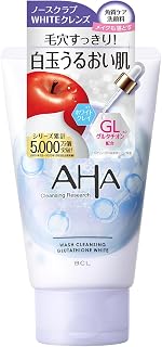 クレンジングリサーチ ウォッシュクレンジング GW アップル＆ティーの香り 120g WHITEクレンズ クレンジング 洗顔フォーム 洗顔料 クレンジング 角質ケア ピーリング ノースクラブタイプ