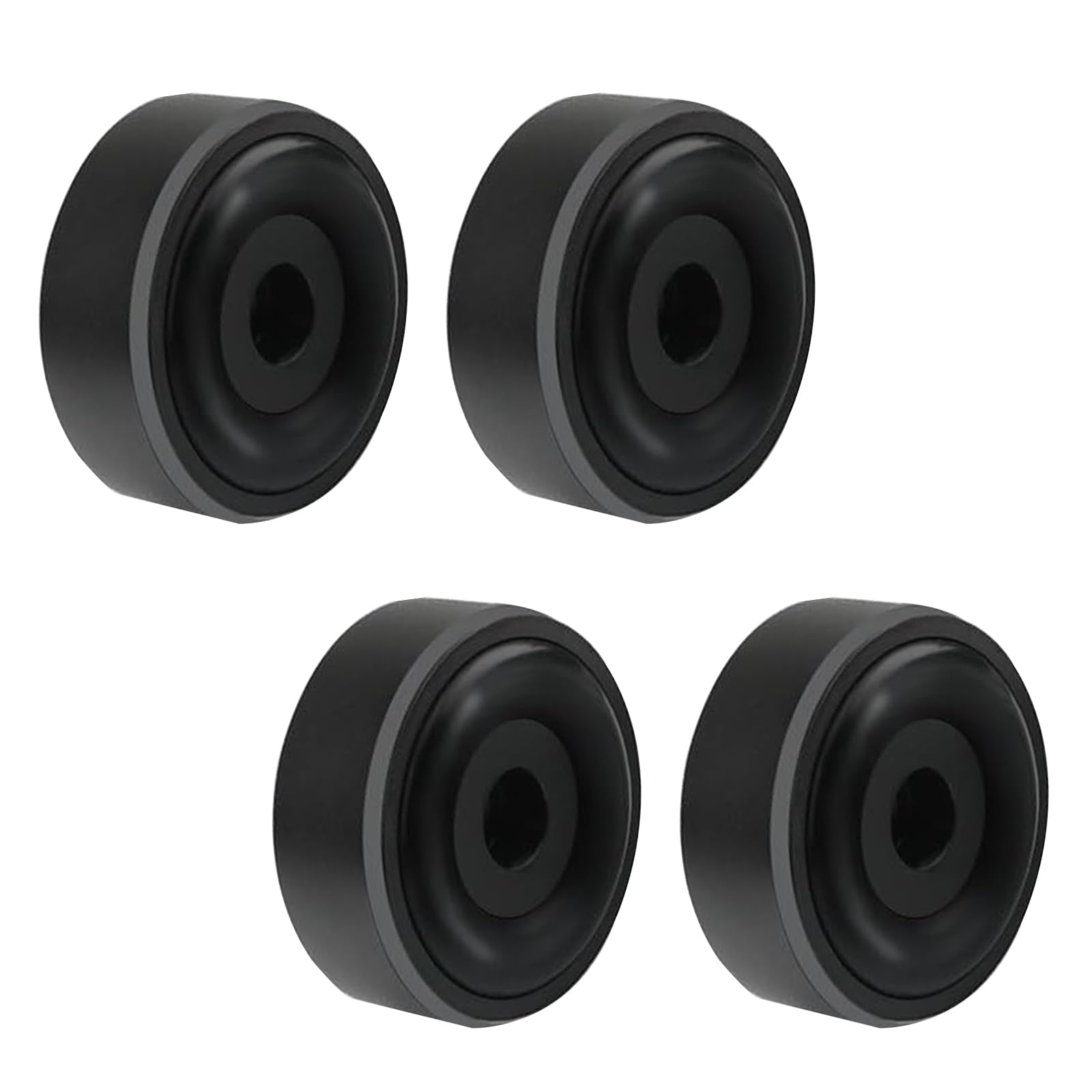 EsiFare インシュレーター サウンドバー 防振ゴム 4pcs ゴムマット オーディオ スピーカー 耐震ゴム 振動吸収マット クッションゴム 耐震マット ゴム足 防音対策