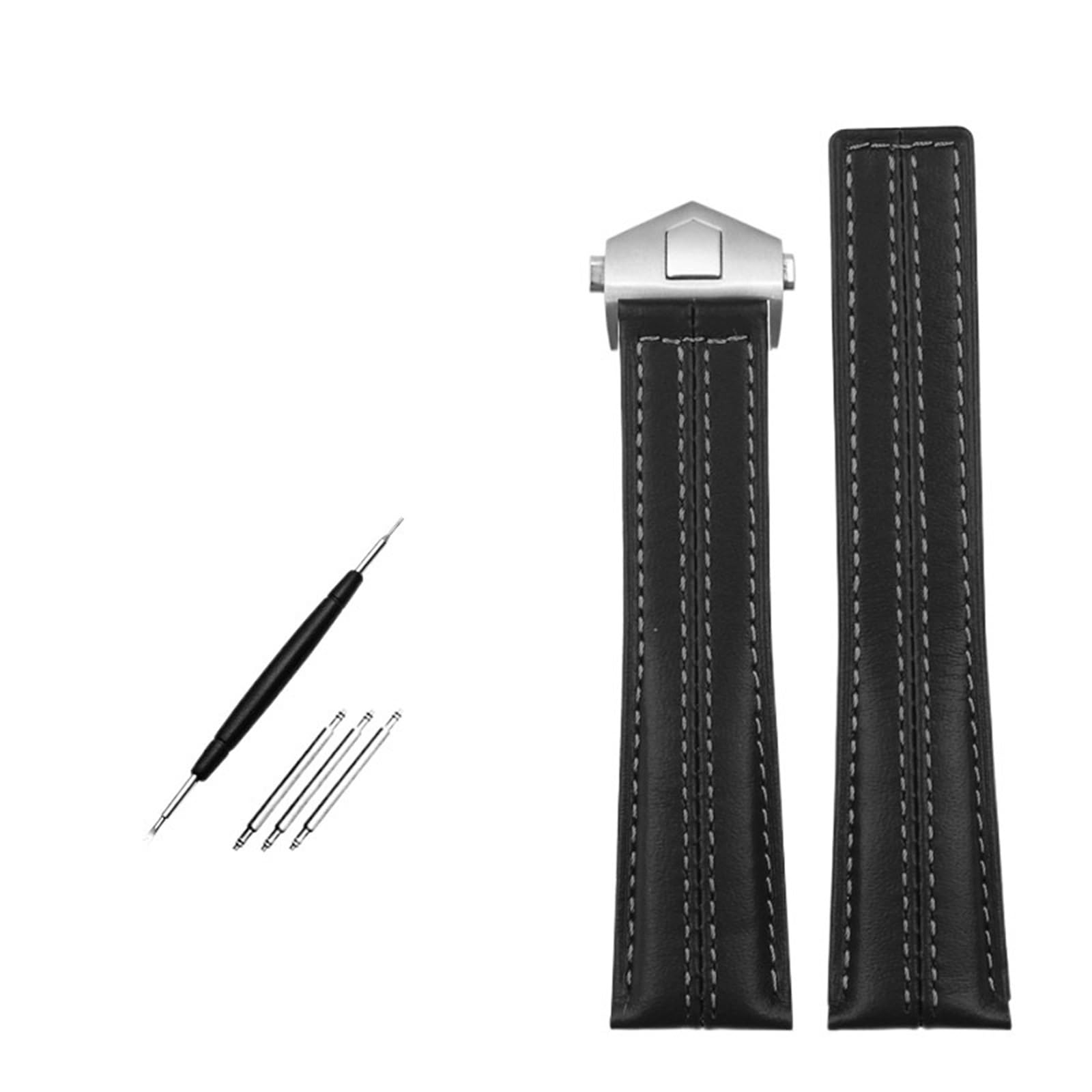 FFHAOGenuine Leather Watch Strap For TAG Heuer Carrera Porsche Edition Heuer Cowhide Monaco Heritage 6 Watchband Accessories 22mm