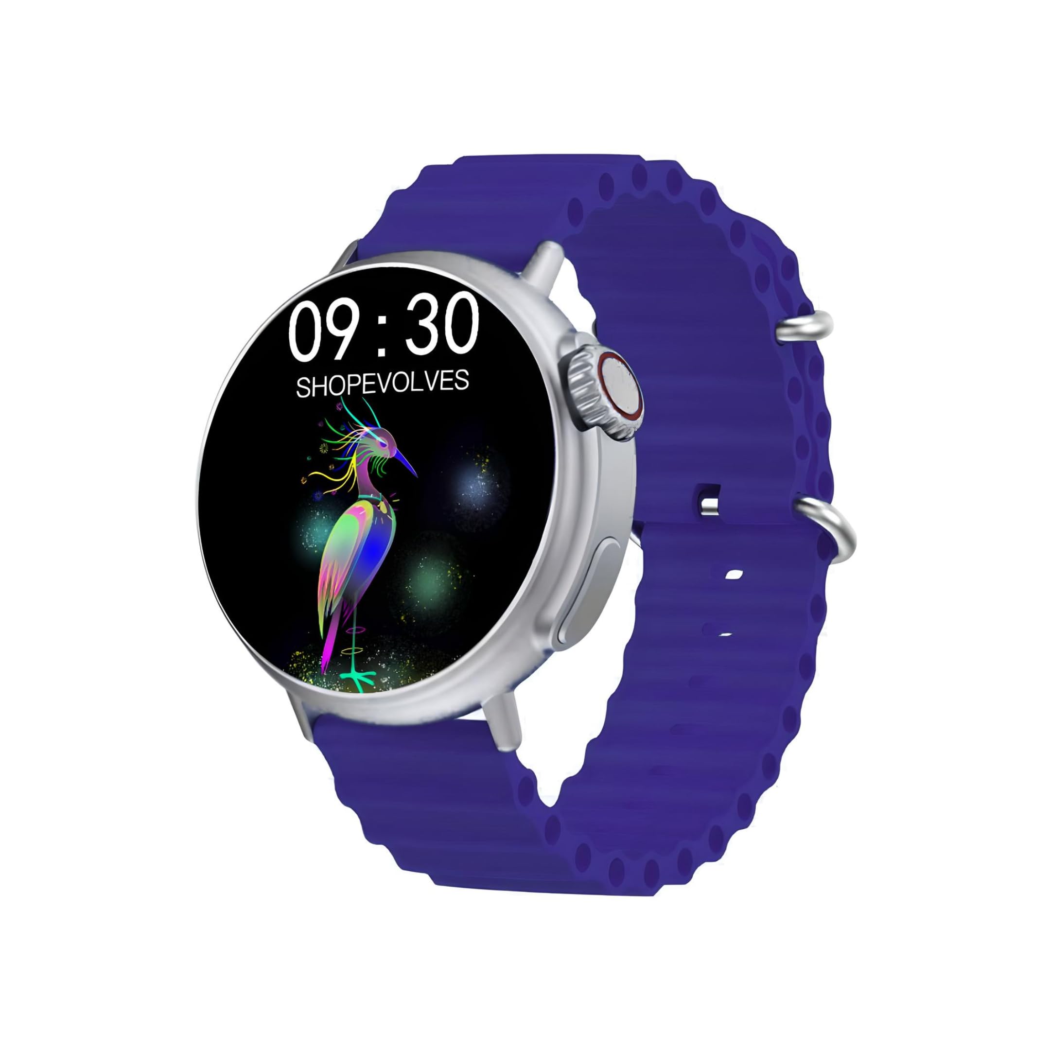 SHOPEVOLVES Nextfit Halo Pro 1.38" HD Display, BT (5.2) Calling, Working Crown, 600Nits, Metallic Frame, Multi Sports Modes, 150+ Watch Faces, Spo2, HR, BP, in-Built Games, Smartwatch (Black) (B0CTHQ4J5J) Amazon Price History, Amazon Price Tracker