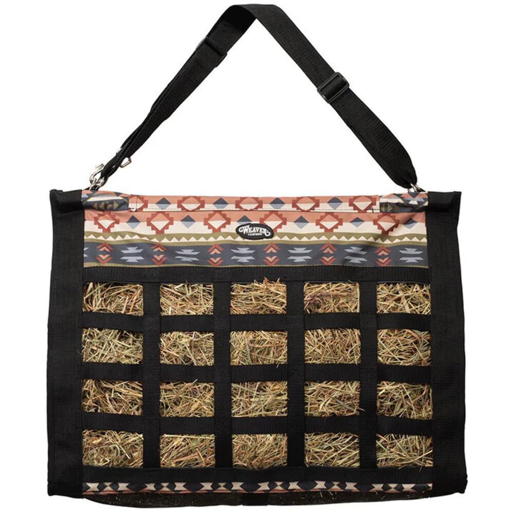 Weaver Leather Slow Feed Hay Bag, Mint Bolsa de heno, Unisex, Menta, 25" L x 11-1/2" W x 18-1/2" H