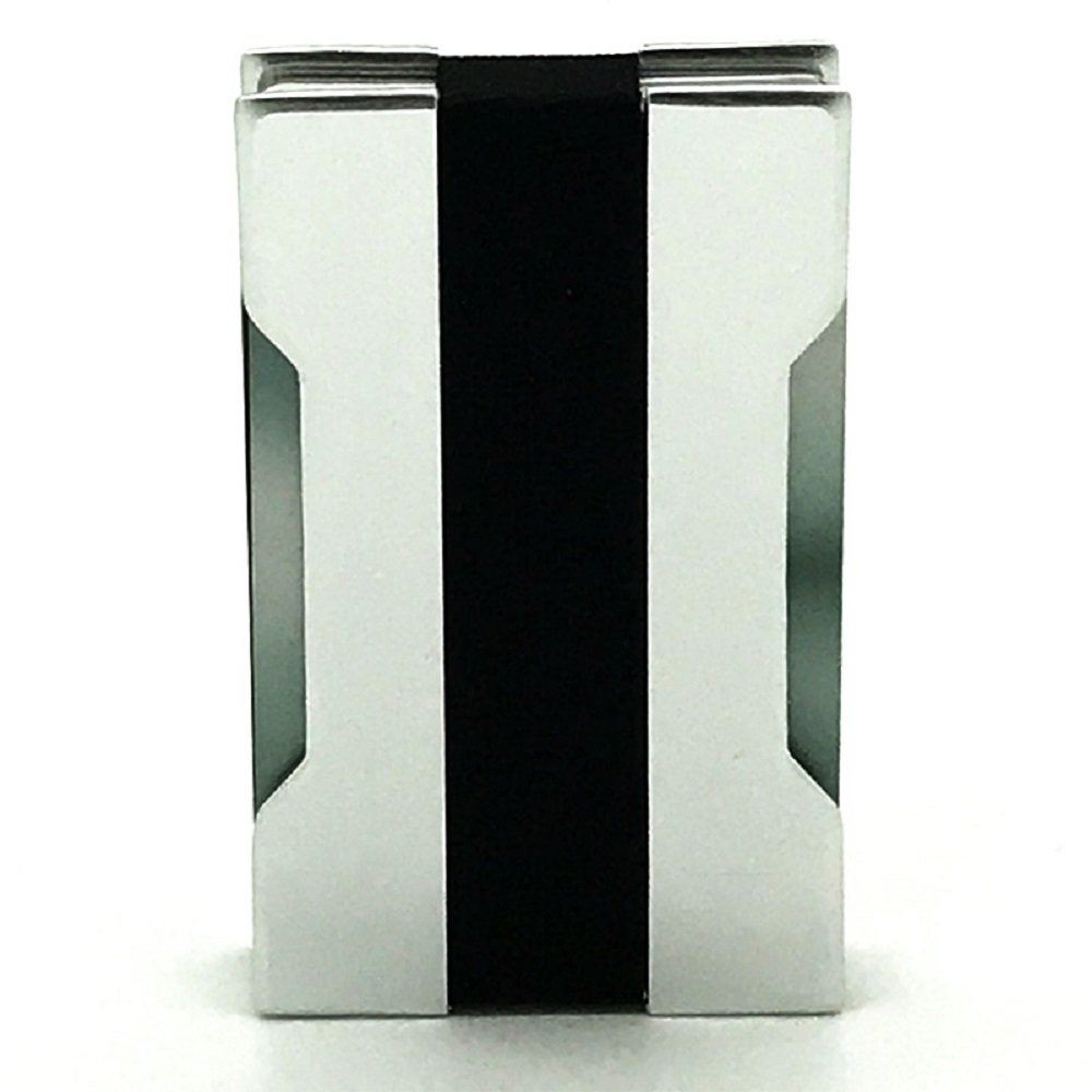 RFID Blocking Card Holder Case for Men and Women Slim Stainless Steel Metal Wallet (Silver)