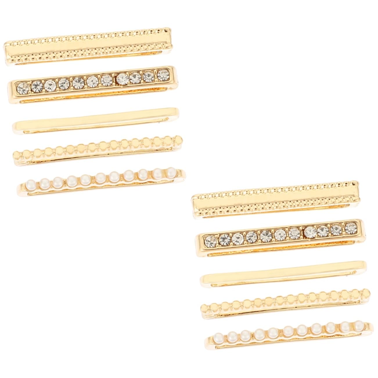 Decoración de cristales para reloj inteligente con anillos de zinc pulido DOITOOL 8