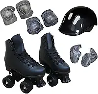 Patins Quad Roller Retro Acessórios 31 Ao 39 Preto