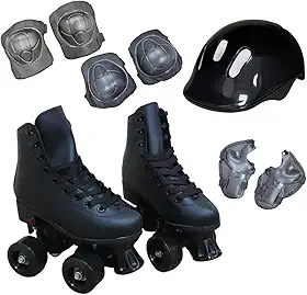 Patins Quad Roller Retro Acessórios 31 Ao 39 Preto