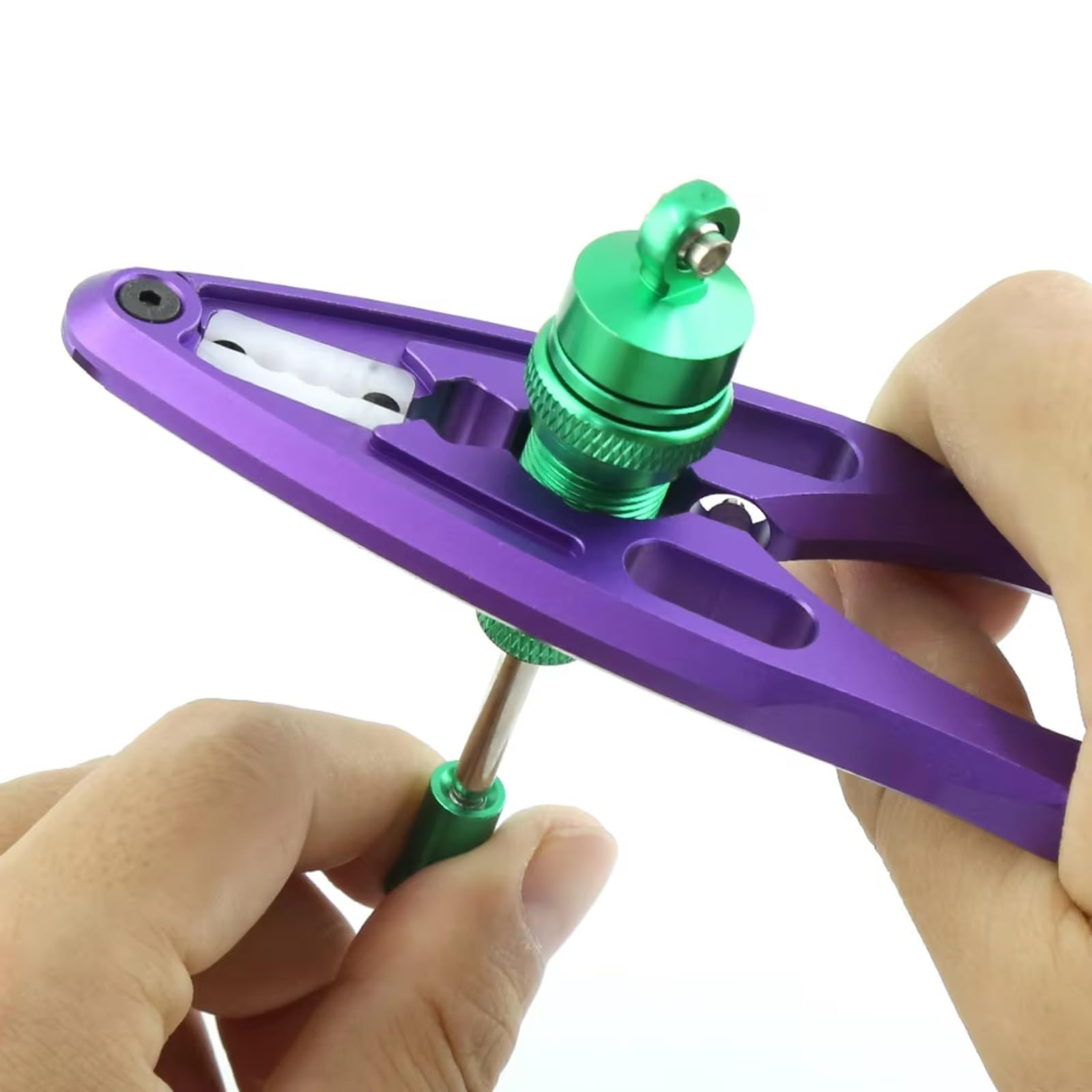 para 1/8 1/10 1pc 6 En 1 Alicates Amortiguador Metal Varilla Abrazadera Bola Herramienta Multifunción Coche Trepador Control Remoto RC Modelos Piezas