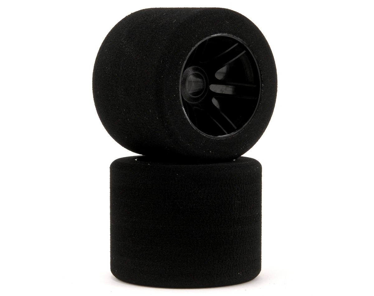 Xceed RC "Enneti" 1/8 Carbon On Road Rear Tires (2) (Carbon Black) (37 Shore)