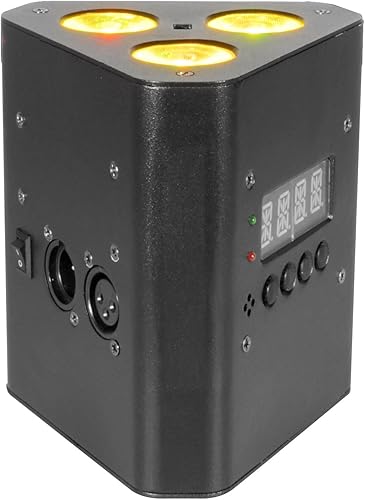 CHAUVET DJ EZwedge Tri - Luz de lavado LED tricolor con control remoto infrarrojo