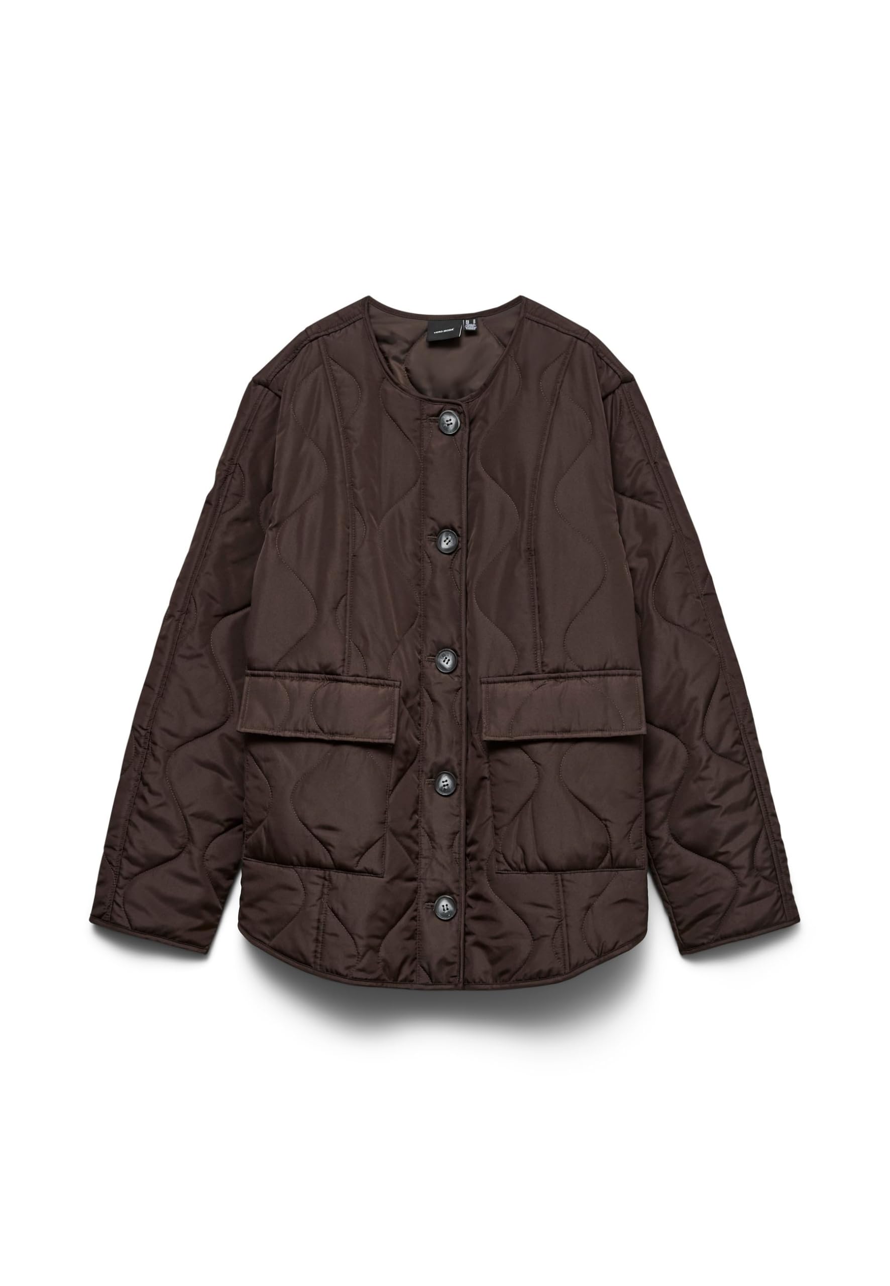 VERO MODA Quilted Jacket VMMILLIE Quilted Jacket M, Chocolate Torte, M