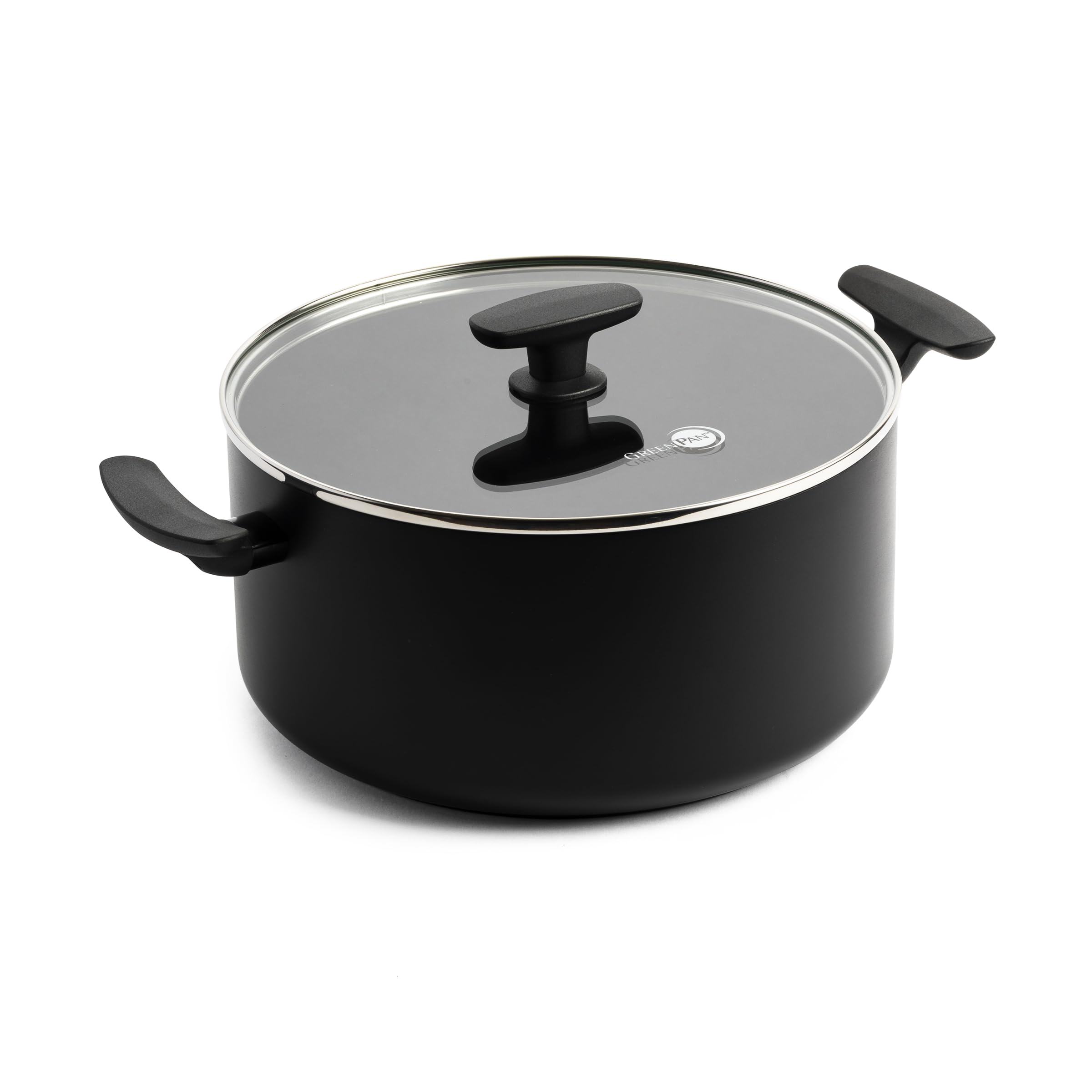 Greenpan Smart Shape Aluminium Non-Stick 24Cm Casserole With Lid