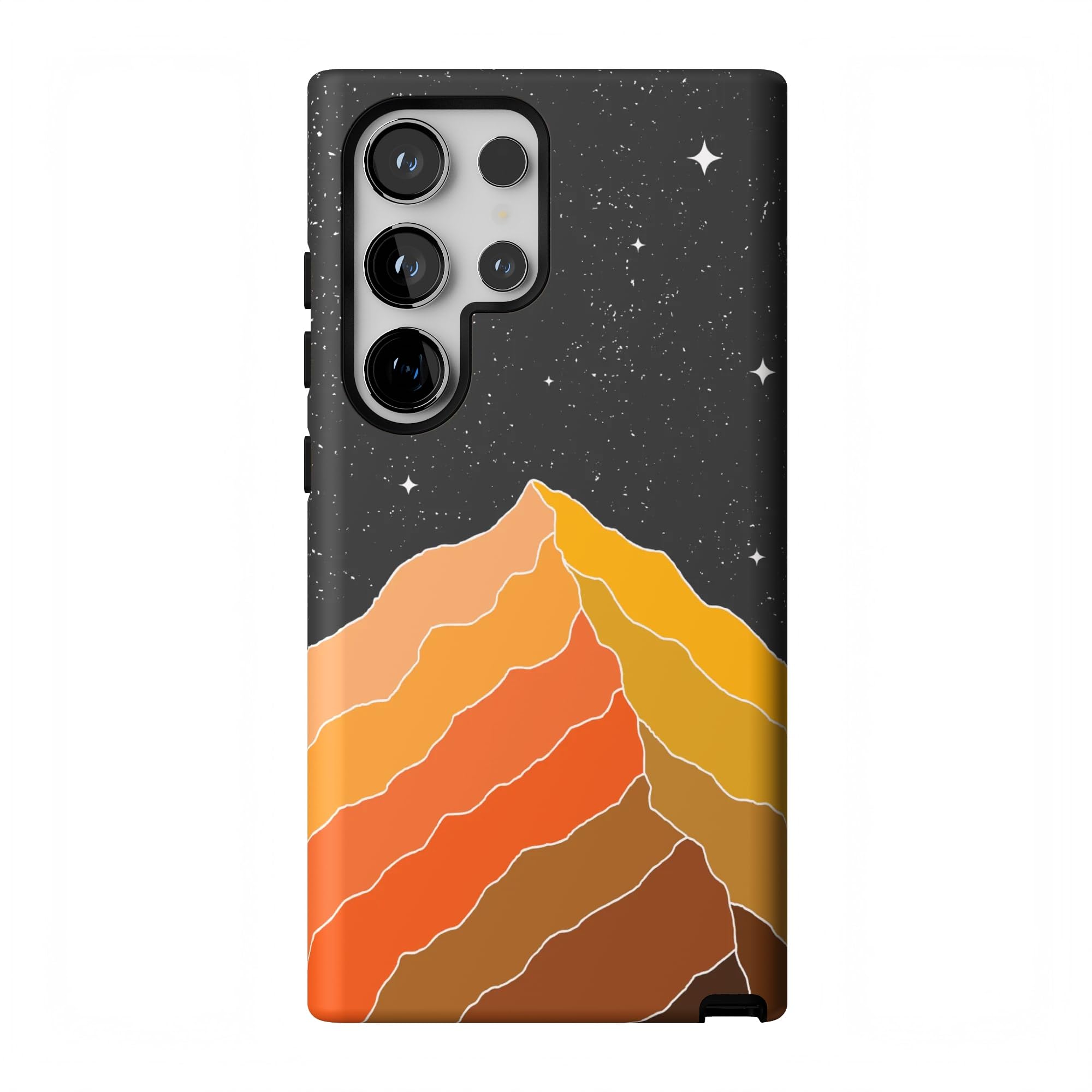 Casely Galaxy S24 Ultra Case | Night Skies | Mountain Starlight | Essential Slim Dual-Layer Protective Case Design