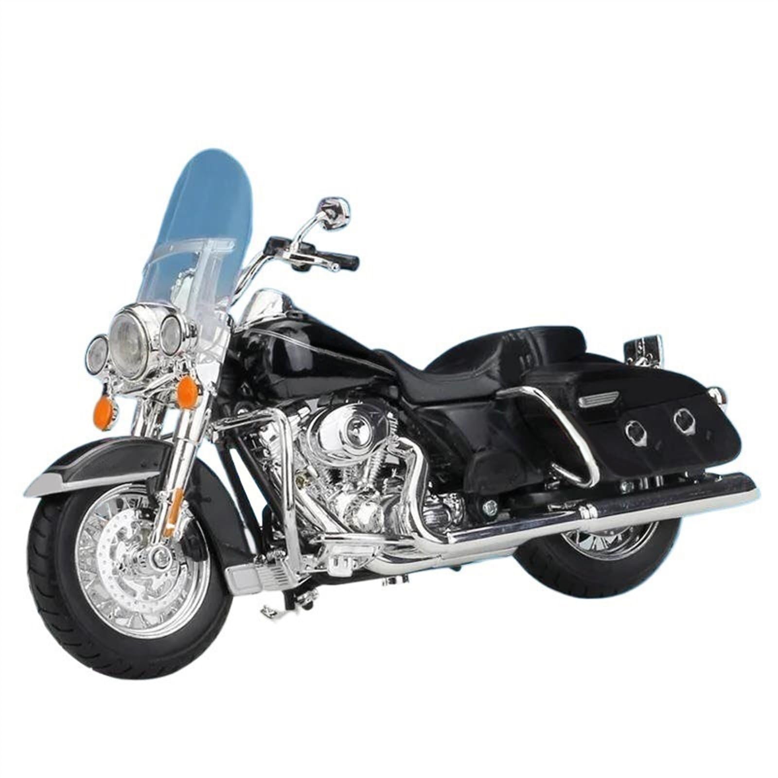 Modell 1/12 Motorrad-Simulationslegierungsmodellsammlung Spielzeugauto-Geschenk Für Harley Road King Classic FLHRC 2013