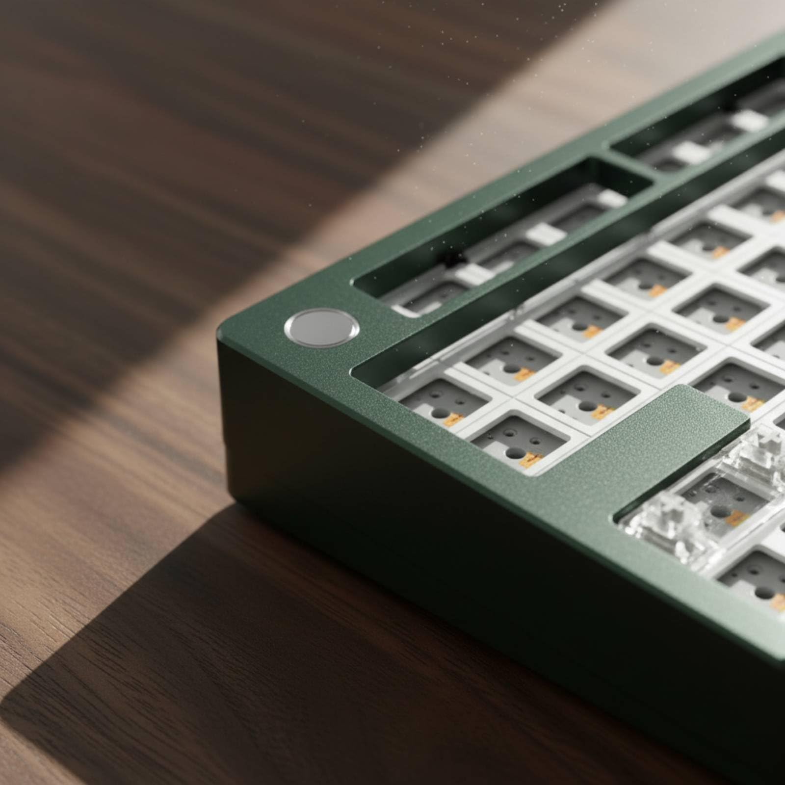 Tastiera Meccanica 75% con Rotella di Controllo Retroilluminazione RGB Kit Tastiera Base 75% Hot-Swappable Periferica Computer per Programmatori, Burgundy 98