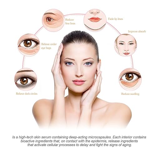 Miniatura 2 de 360 Micro Capsule Serum, suero antiarrugas con ácido hialurónico, hidratante y reparador de esencia, desvanece las líneas finas y reafirma la piel