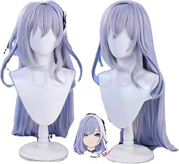 Amazon.co.jp: 【即納】 原神 スカーク コスプレウィッグ+専用