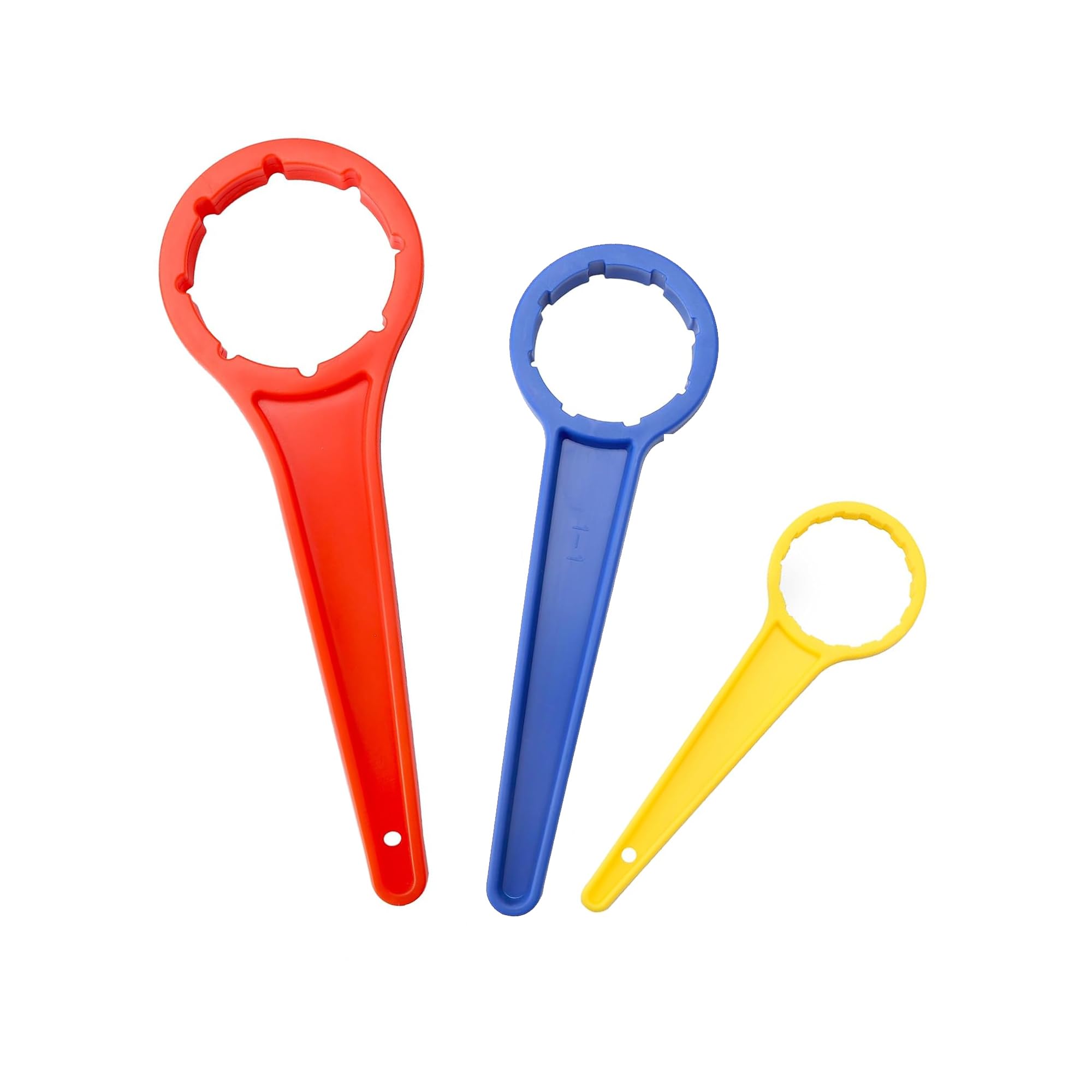Kexayo Blue Set Of 3 Duo Ring Spanner Din 41 Din 51 Din 61 Practical Bottle Opener Small Can Wrench Practical For Canister 5,10,20,25,30 For Easy Opening Of Containers Simple And Practical