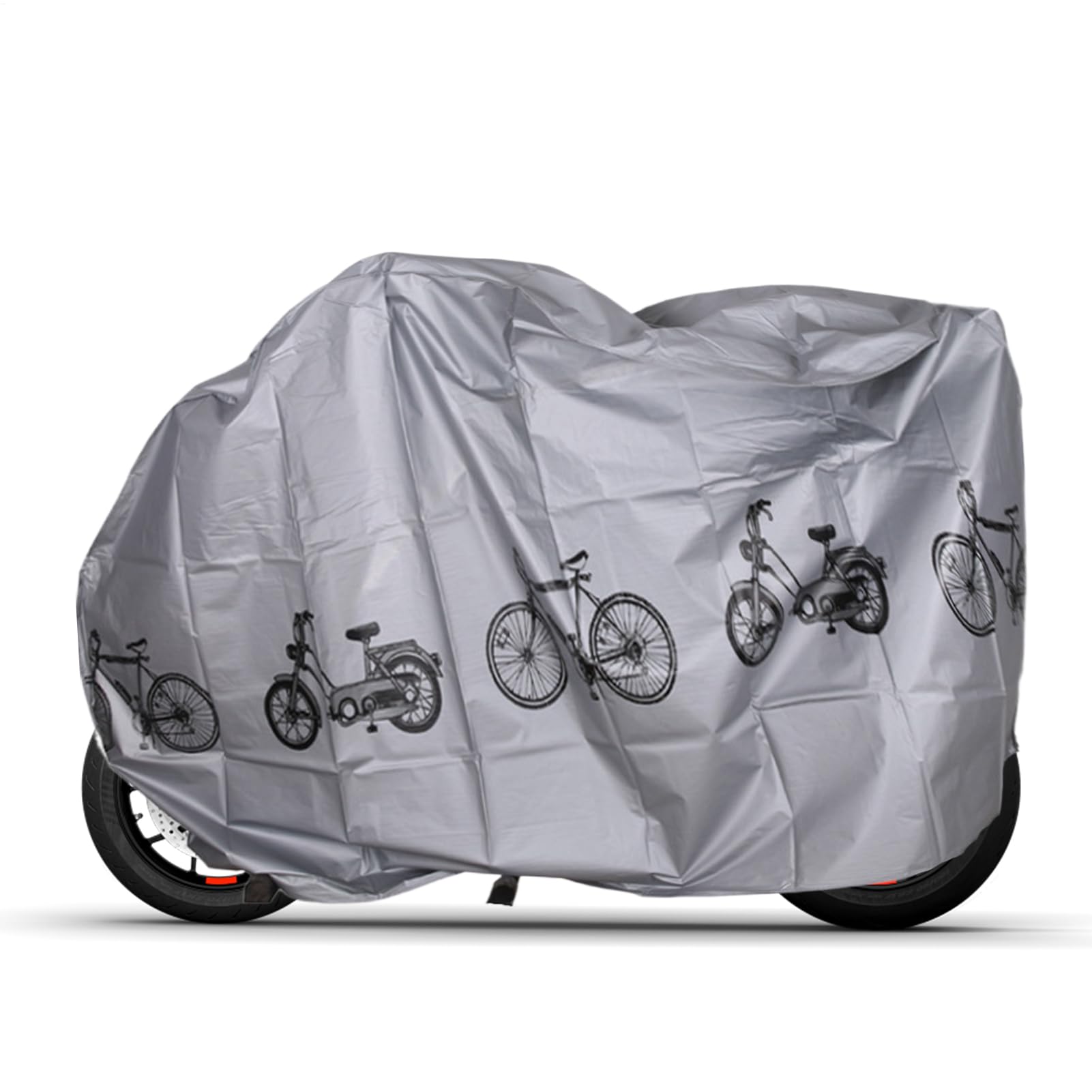 Funda Impermeable De Nailon Para Bicicleta – Cubierta Ligera Anti-UV Y Resistente Al Viento, Para Almacenamiento Exterior Y Viajes