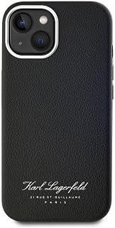 CG MOBILE Karl Lagerfeld Hotel RSG für iPhone 15 (Schwarz)