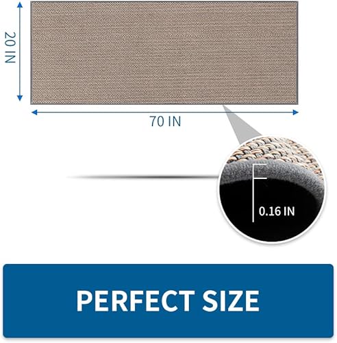 Miniatura 38 de Alfombras y tapetes de cocina antideslizantes, lavables, absorbentes para cocina, parte delantera del fregadero, tapetes de cocina para suelo