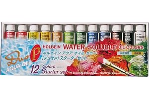 Holbein Duo Aqua Water Soluble Oils Paint Set