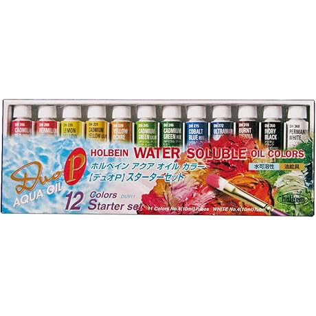Holbein Duo Aqua Water Soluble Oils Paint Set