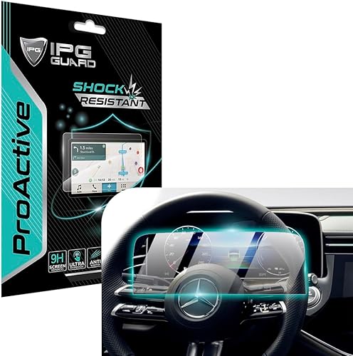 Miniatura 19 de IPG Protector de pantalla para MERCEDES BENZ TOUCHPAD Hydrogel Invisible Ultra HD Clear Film Anti Scratch Guard - Suave / Autocurable / Sin burbujas