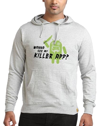 Mens Printed Hoodie