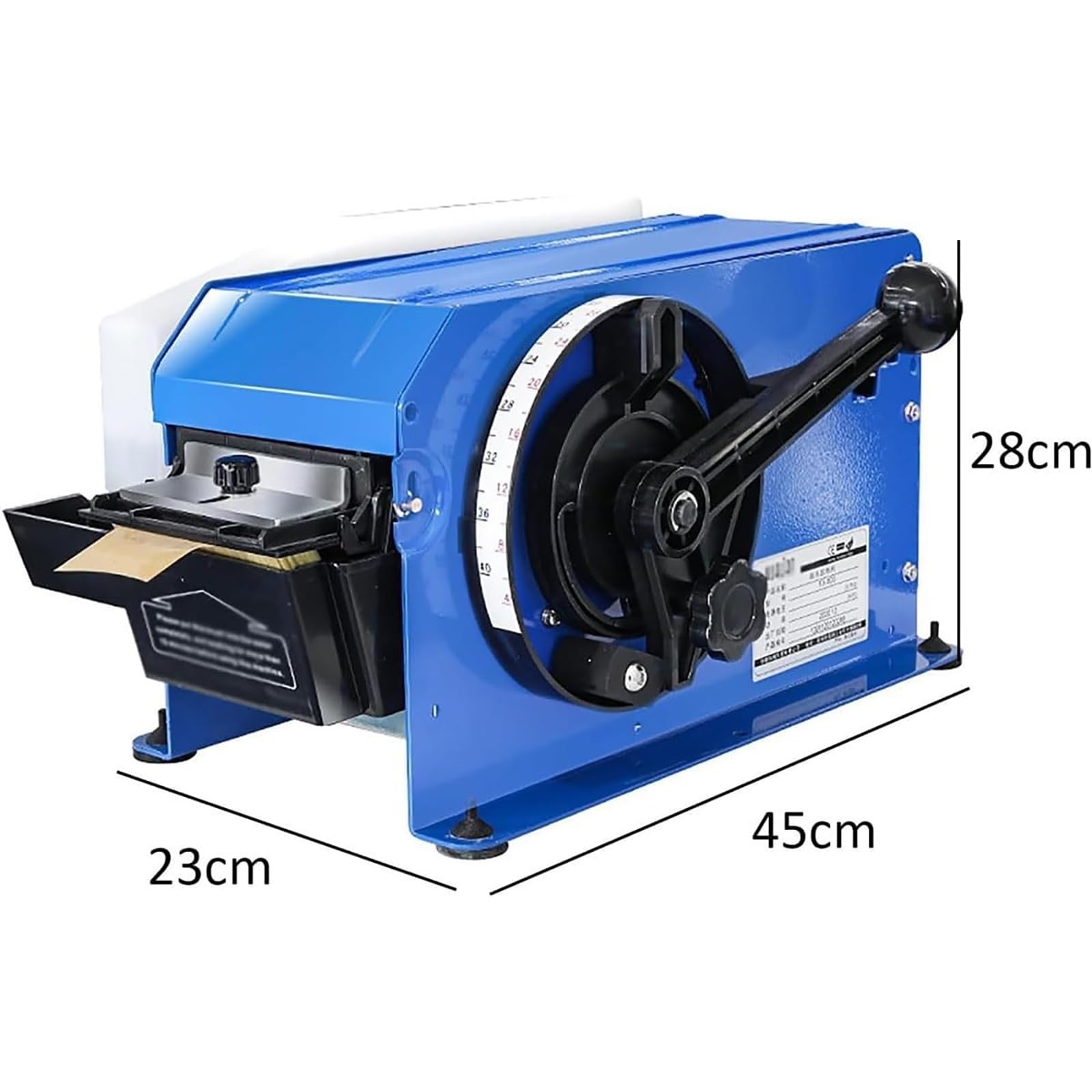 Distributore di nastro semiautomatico ad acqua con lunghezza di taglio regolabile, ideale per imballaggio e spedizione