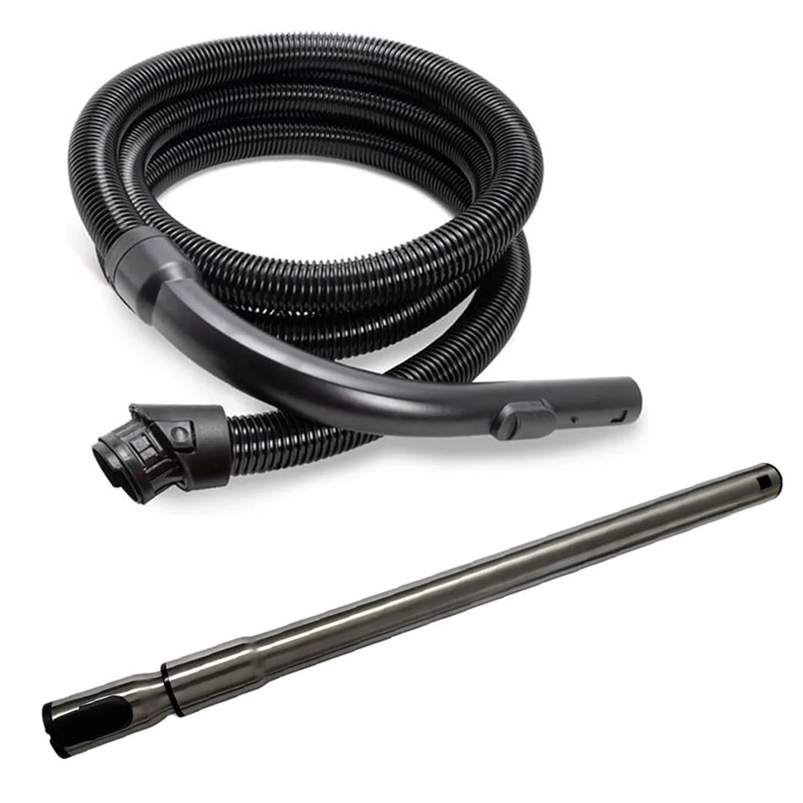 Mango de manguera de succión, Compatible con piezas de repuesto de aspiradora Miele | Tubo de extensión telescópico con función de bloqueo, compatible con aspiradoras Miele C1 C2 C3 C4 S Series