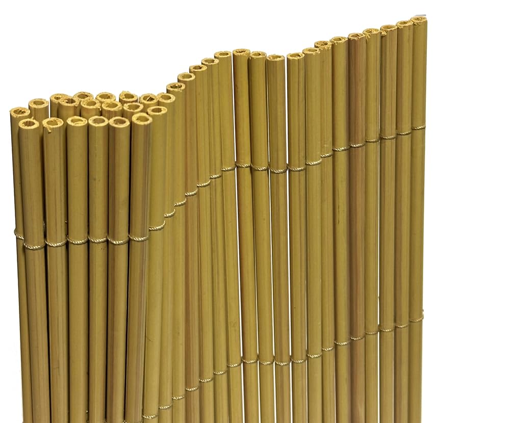 Verdelook | Arella Plasty 1X3 Metri, Colore Naturale, Arella In Plastica Con Cannette Rotonde, Stabilizzata Raggi Uv, Per Recinzioni, Staccionate, Balconi E Terrazzi - 4