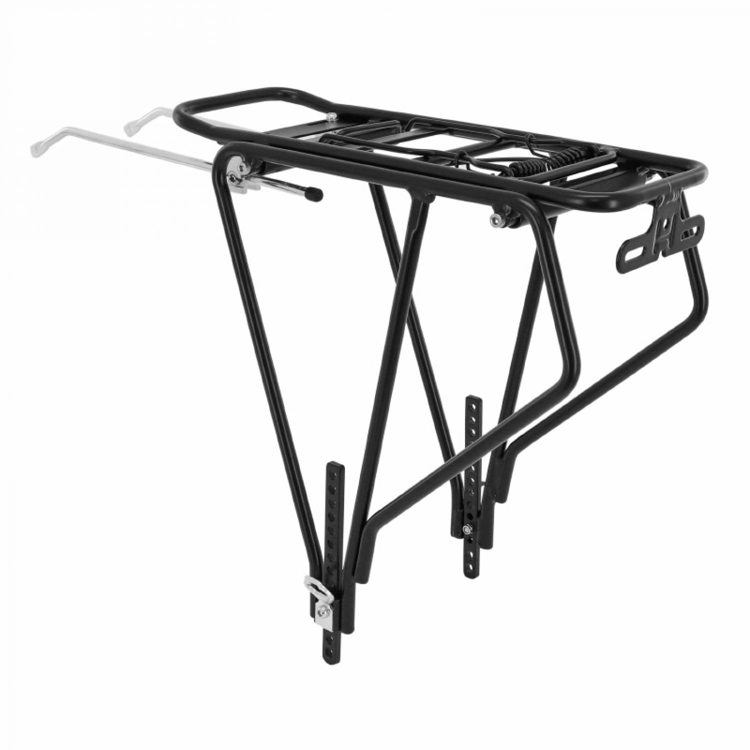 P2R Porte-Bagages vélo arrière à tringles alu Largeur réglable de 135 à 205 mm Fat Bike