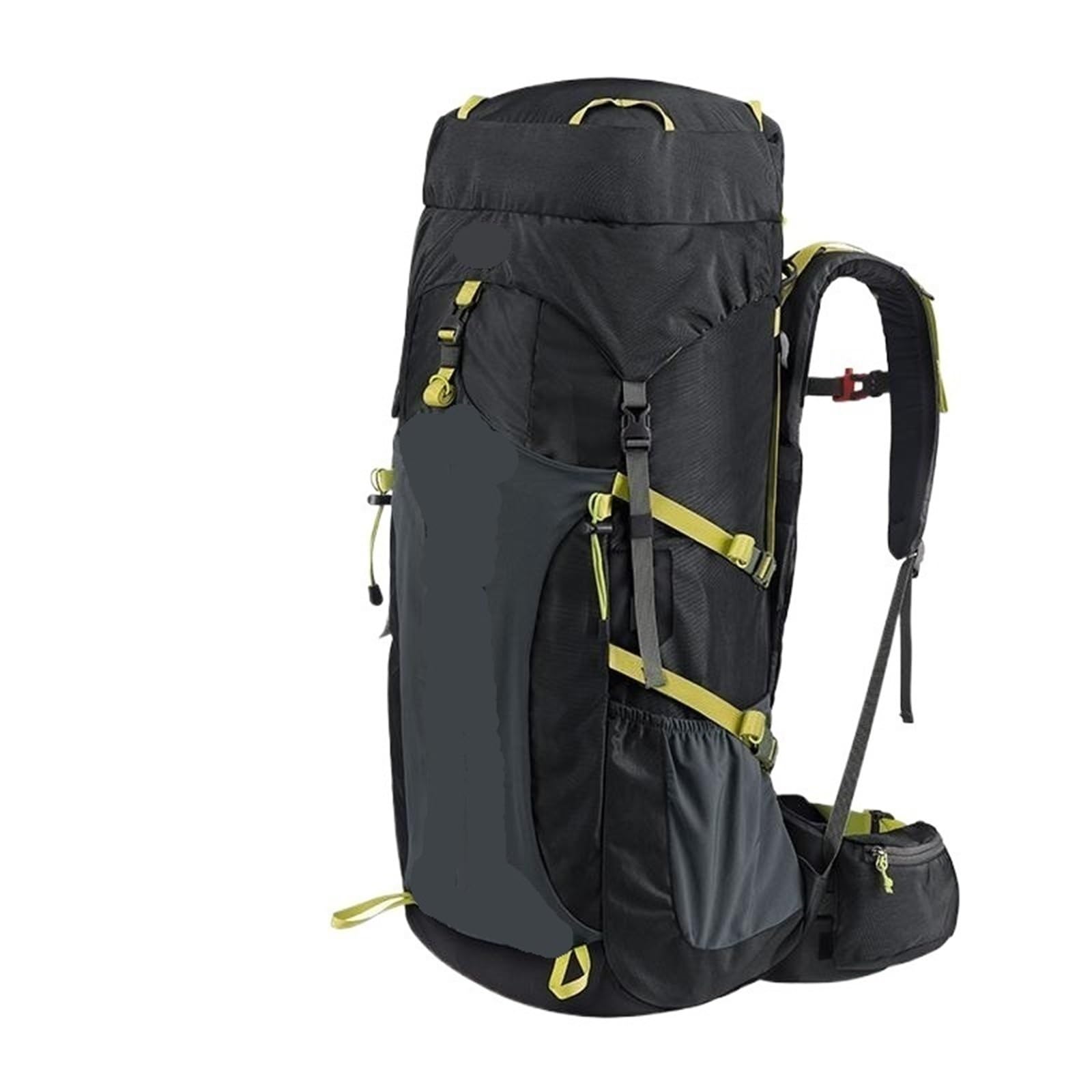 Zaino Trekking Zaino da trekking for escursionismo professionale con telaio in alluminio, grande capacità, 45L/55L, for arrampicata pesante