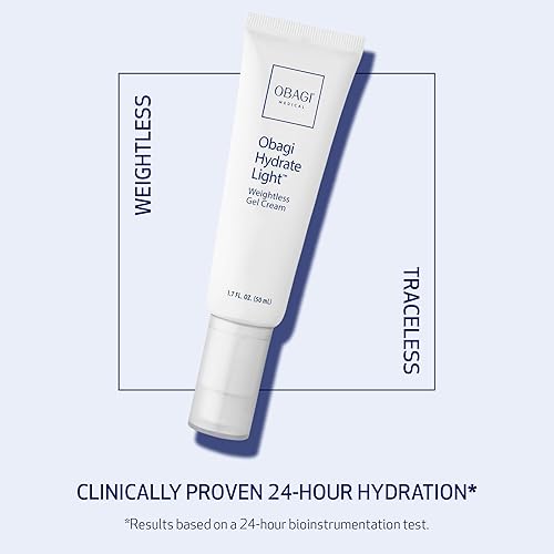 Miniatura 2 de Obagi Hydrate - Crema de gel ligera y ligera para hidratación de 24 horas, sin aceite, hipoalergénica y adecuada para todo tipo de piel