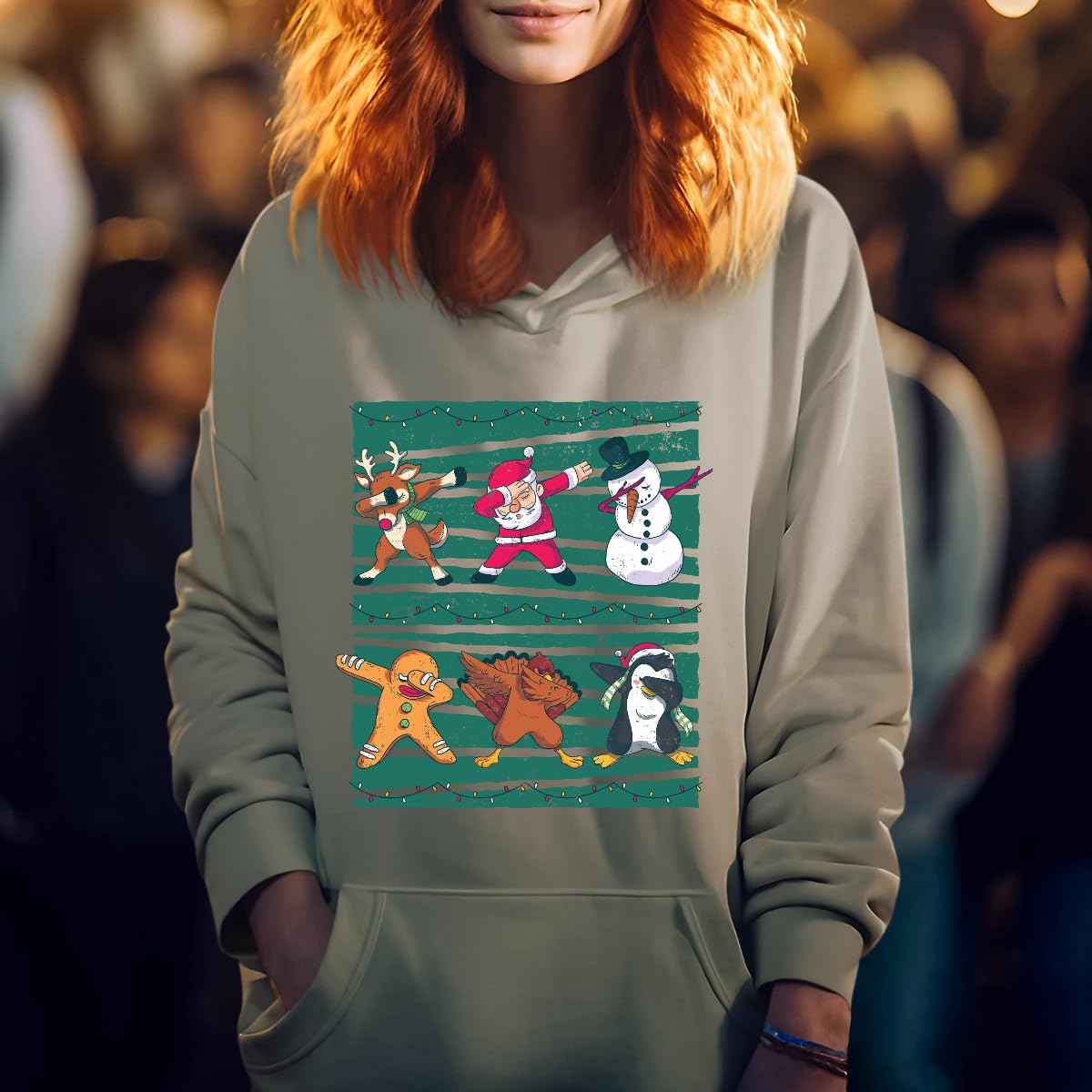 Dab Dabbing Christmas - Maglione natalizio