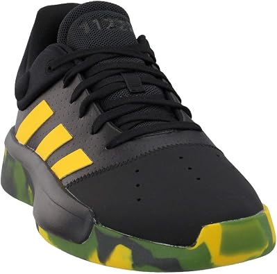 adidas Men's Pro Adversary 2019 Basketball CoreBlack/ActiveGold/LegendEarth