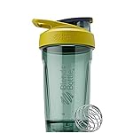 BlenderBottle Sport Shaker Cup Perfect for Protein Shakes and Pre Workout, 24-Ounce, Yellow