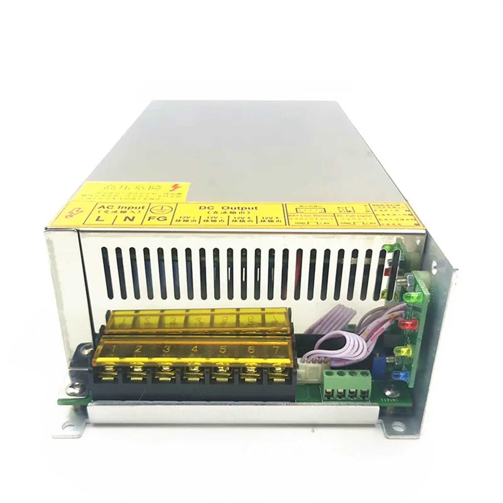 FCARUMIQP 500W 12V 40A UPS/Charge Function Monitor Switching Power Supply Input 110/220V Lead Acid Battery/Lithium Battery SC-500