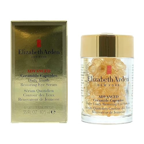 Miniatura 2 de Elizabeth Arden Advanced Ceramide Eye Serum Capsules, cuidado de la piel antienvejecimiento para arrugas y patas de gallo, fórmula hidratante sin