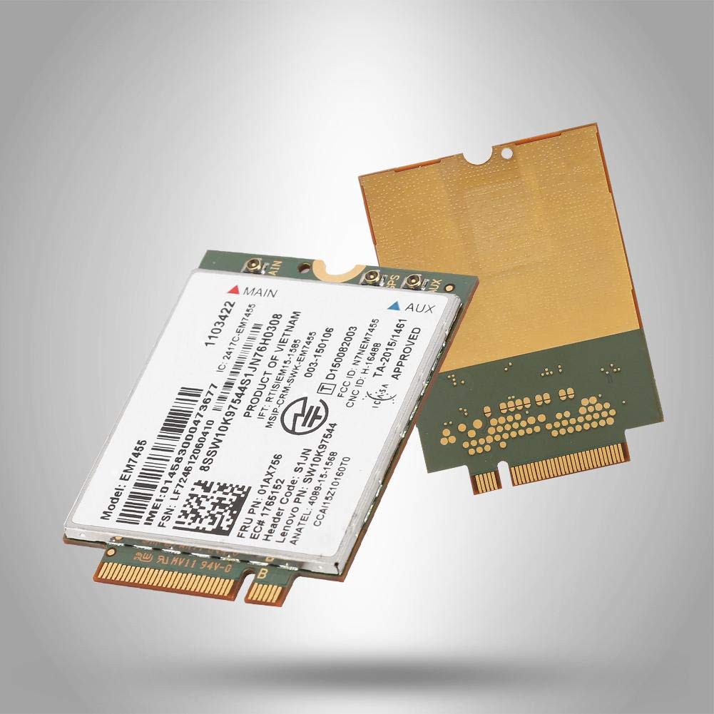 Scheda di rete wireless, scheda di rete notebook 4G LTE modulo ad alto guadagno scheda WiFi per PC adattatore di rete wireless per ThinkPad T460 T460p T460s UMTS/HSDPA/HSPA
