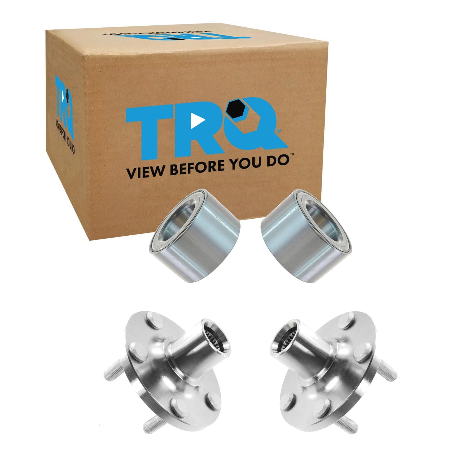 2 Piece Front Wheel Bearing & Hub Kit Set Compatible with 2005-2010 Scion tC